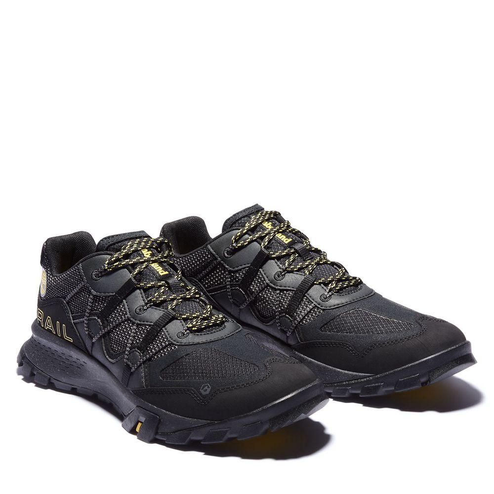 Timberland Mens Sneakers Garrison Trail Hiking - Black - India OA1285376